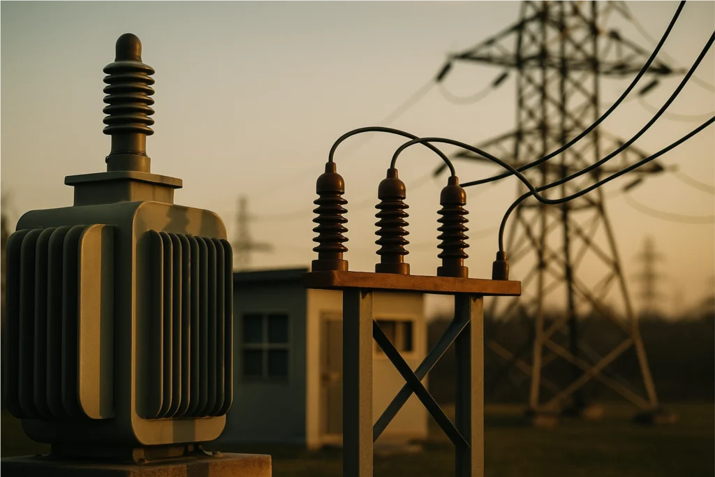 cómo es la instalación de una subestación eléctrica
